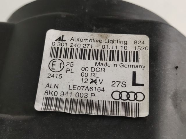 bontott AUDI A4 B8 Bal Fényszóró