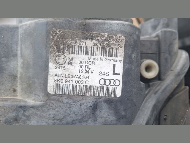 bontott AUDI A4 B8 Bal Fényszóró