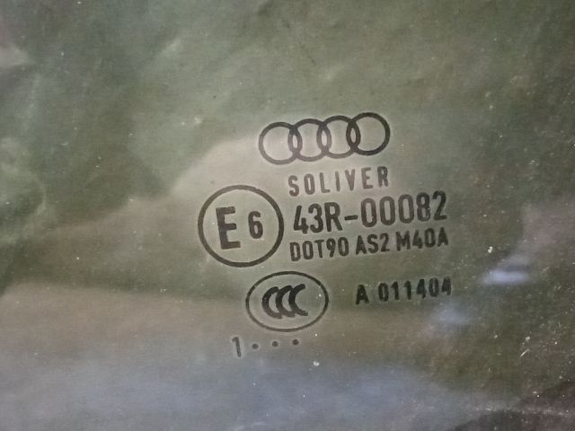 bontott AUDI A4 B8 Bal hátsó Ablak