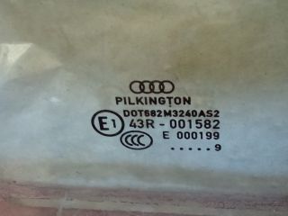 bontott AUDI A4 B8 Bal hátsó Ablak