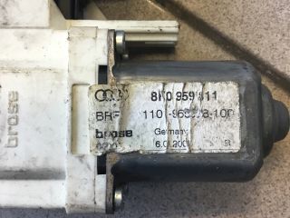 bontott AUDI A4 B8 Bal hátsó Ablakemelő Motor