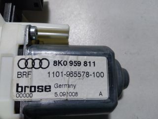 bontott AUDI A4 B8 Bal hátsó Ablakemelő Motor