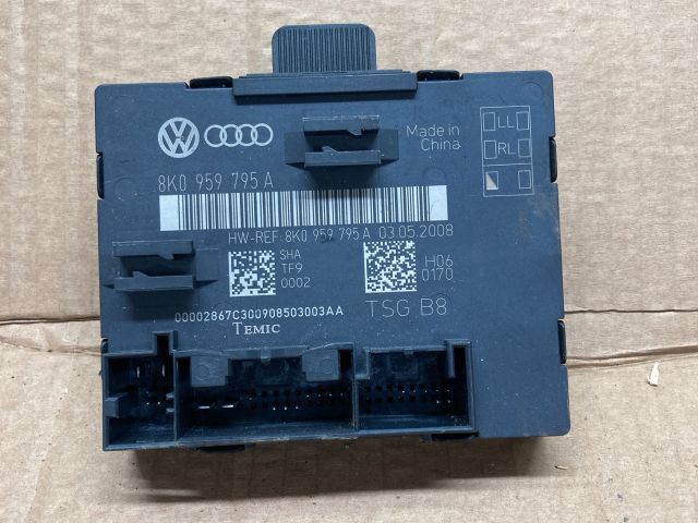 bontott AUDI A4 B8 Bal hátsó Ajtó Vezérlőegység