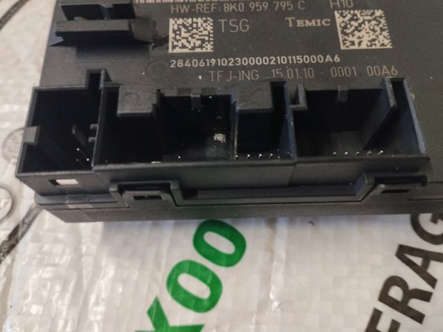 bontott AUDI A4 B8 Bal hátsó Ajtó Vezérlőegység