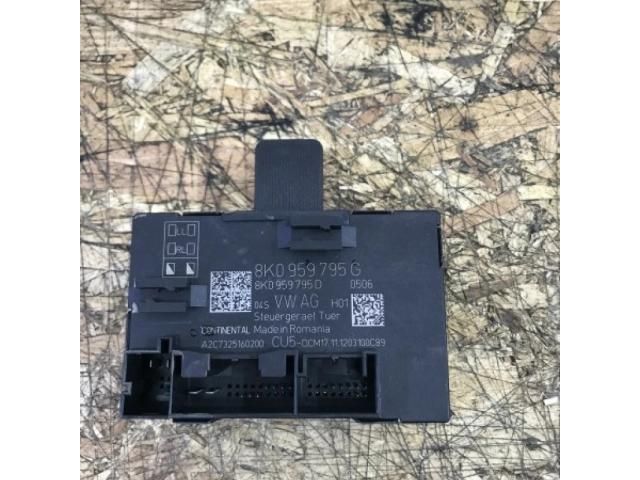 bontott AUDI A4 B8 Bal hátsó Ajtó Vezérlőegység