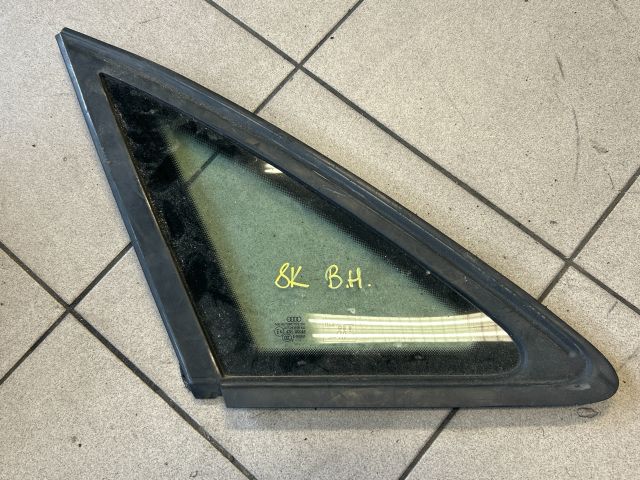 bontott AUDI A4 B8 Bal hátsó Fixüveg (Ajtóban)