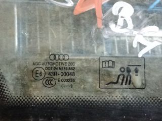 bontott AUDI A4 B8 Bal hátsó Fixüveg (Ajtóban)