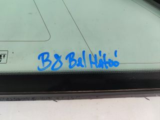 bontott AUDI A4 B8 Bal hátsó Fixüveg (Ajtóban)