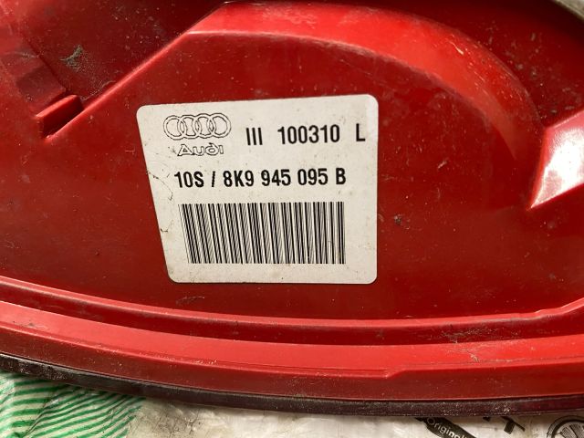 bontott AUDI A4 B8 Bal Külső Hátsó Lámpa