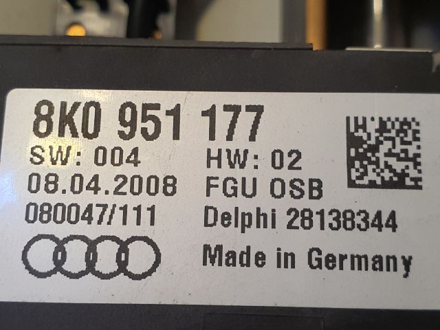 bontott AUDI A4 B8 Beltér Világítás Első