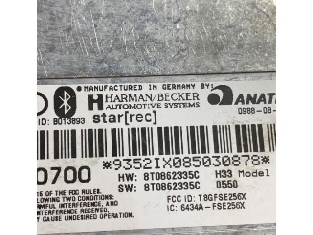 bontott AUDI A4 B8 Bluetooth Elektronika