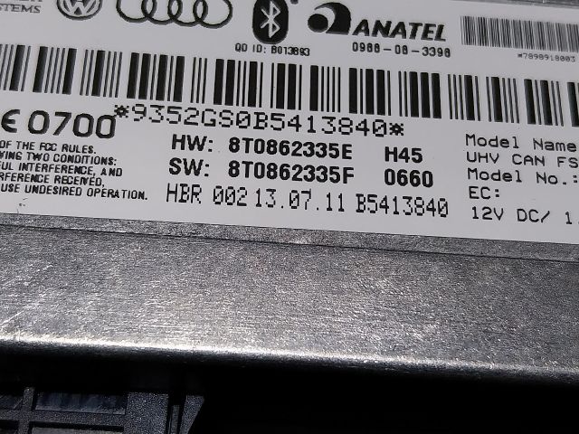 bontott AUDI A4 B8 Bluetooth Elektronika