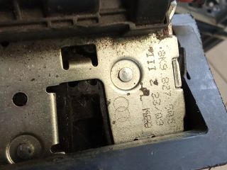 bontott AUDI A4 B8 Csomagtérajtó Zárszerkezet