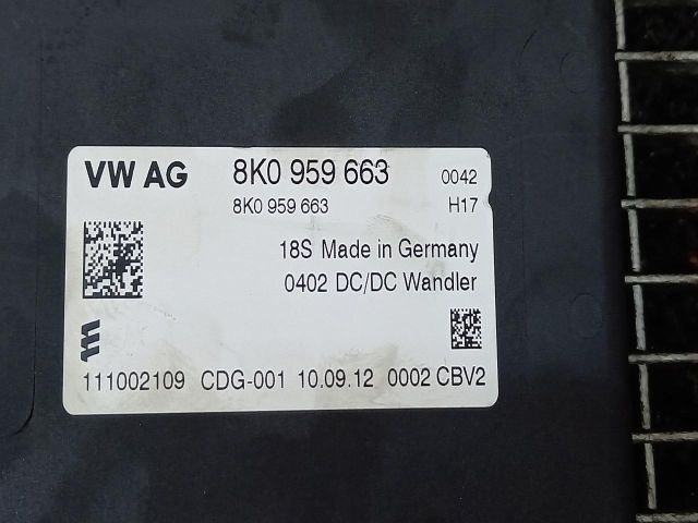 bontott AUDI A4 B8 Elektronika (Magában)