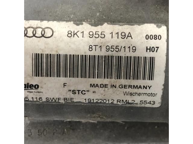 bontott AUDI A4 B8 Első Ablaktörlő Szerkezet Motorral