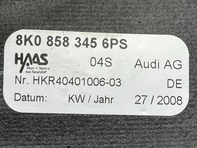 bontott AUDI A4 B8 Felső Kormányoszlop Burkolat