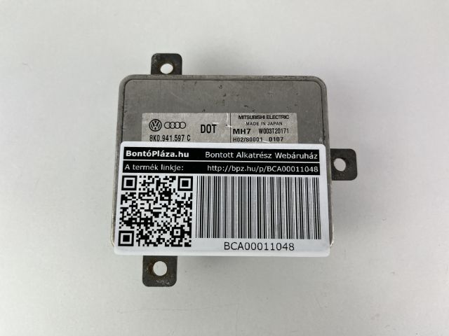 bontott AUDI A4 B8 Fényszóró Elektronika