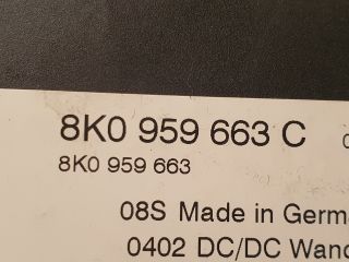 bontott AUDI A4 B8 Feszültségszabályzó