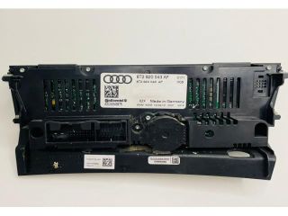 bontott AUDI A4 B8 Fűtéskapcsoló (digit klímás)