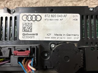 bontott AUDI A4 B8 Fűtéskapcsoló (digit klímás)