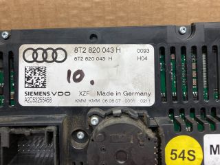 bontott AUDI A4 B8 Fűtéskapcsoló (digit klímás)