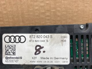 bontott AUDI A4 B8 Fűtéskapcsoló (digit klímás)