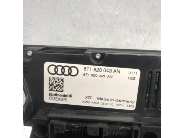 bontott AUDI A4 B8 Fűtéskapcsoló (digit klímás)