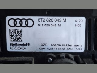 bontott AUDI A4 B8 Fűtéskapcsoló (digit klímás)