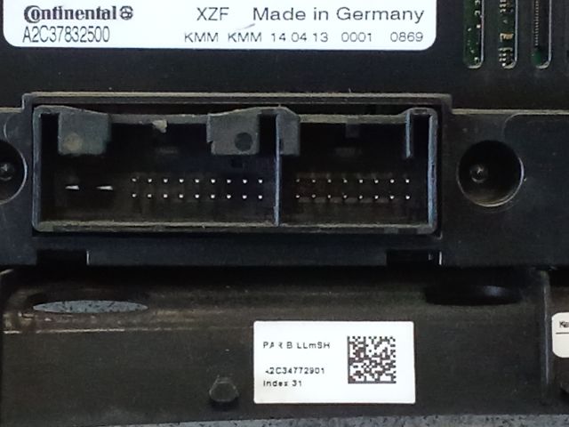 bontott AUDI A4 B8 Fűtéskapcsoló (digit klímás)