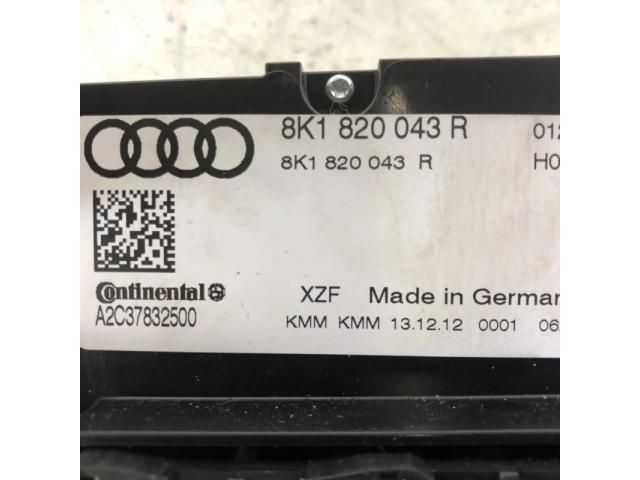 bontott AUDI A4 B8 Fűtéskapcsoló (digit klímás)