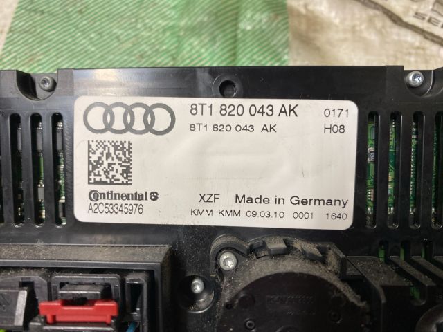 bontott AUDI A4 B8 Fűtéskapcsoló (digit klímás)