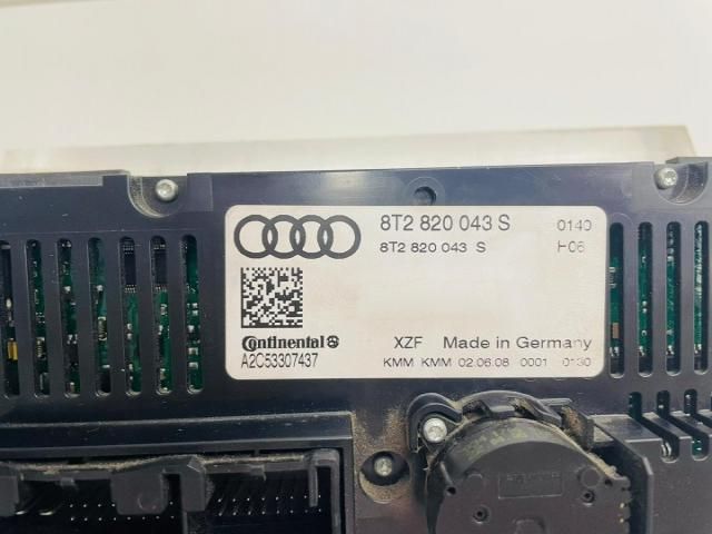 bontott AUDI A4 B8 Fűtéskapcsoló