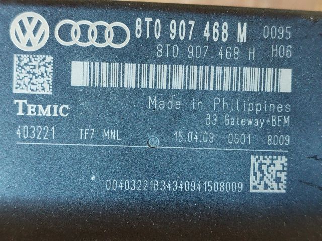 bontott AUDI A4 B8 Gateway Elektronika