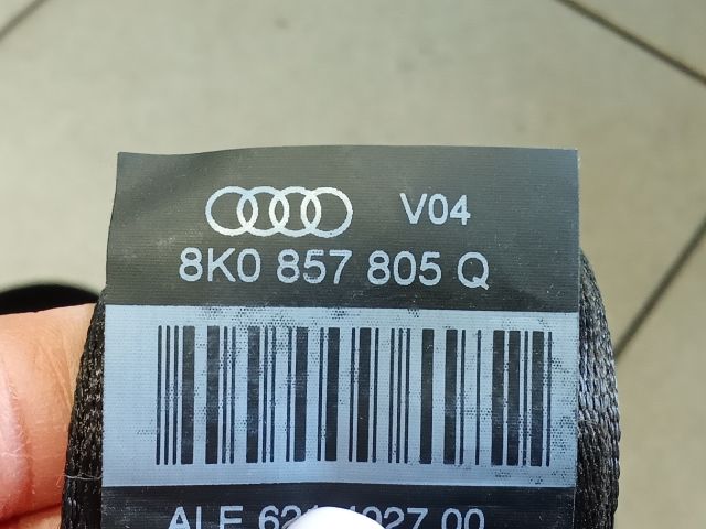 bontott AUDI A4 B8 Hátsó Biztonsági Öv Szett