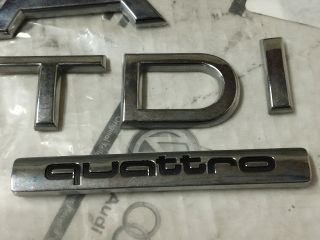 bontott AUDI A4 B8 Hátsó Embléma