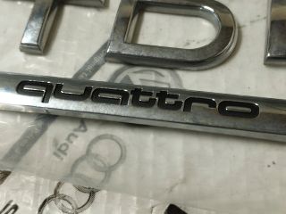 bontott AUDI A4 B8 Hátsó Embléma