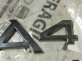 bontott AUDI A4 B8 Hátsó Embléma