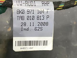 bontott AUDI A4 B8 Hátsó Lökhárító (Részeivel)