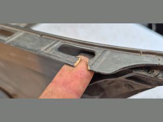 bontott AUDI A4 B8 Hátsó Lökhárító (Üresen)