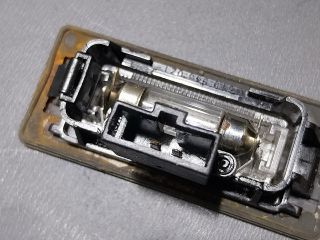 bontott AUDI A4 B8 Hátsó Rendszámtábla Világítás