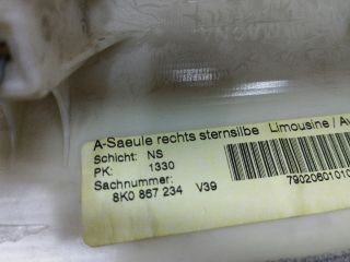 bontott AUDI A4 B8 Jobb A Oszlop Burkolat