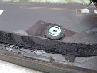 bontott AUDI A4 B8 Jobb C Oszlop Oldalablak Üveg