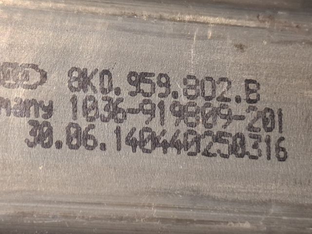 bontott AUDI A4 B8 Jobb első Ablakemelő Motor