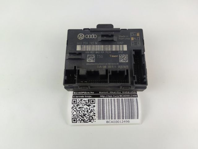 bontott AUDI A4 B8 Jobb első Ajtó Vezérlőegység