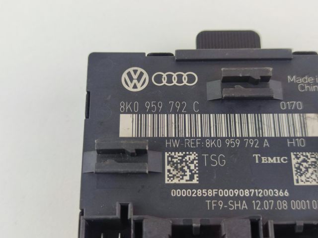 bontott AUDI A4 B8 Jobb első Ajtó Vezérlőegység