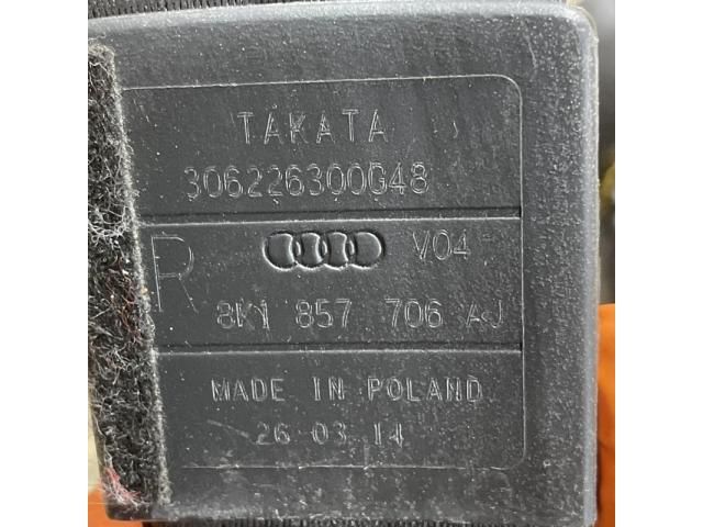 bontott AUDI A4 B8 Jobb első Biztonsági Öv