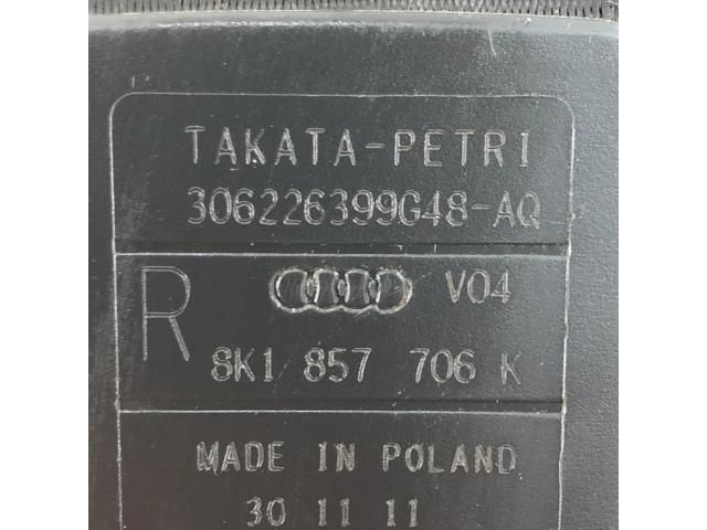 bontott AUDI A4 B8 Jobb első Biztonsági Öv