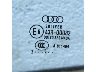 bontott AUDI A4 B8 Jobb hátsó Ablak