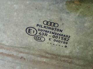 bontott AUDI A4 B8 Jobb hátsó Ablak