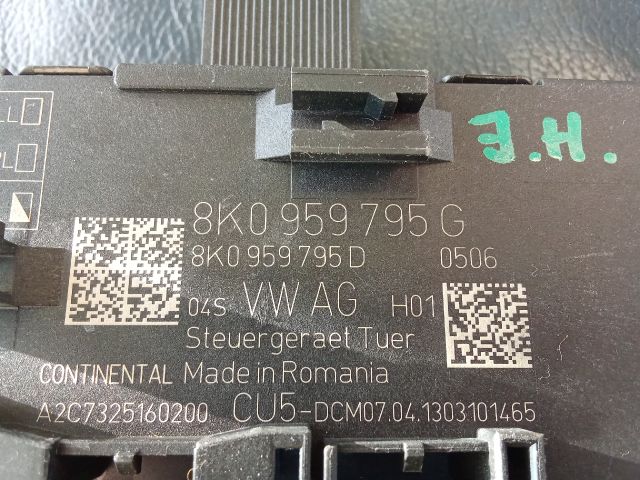 bontott AUDI A4 B8 Jobb hátsó Ajtó Vezérlőegység